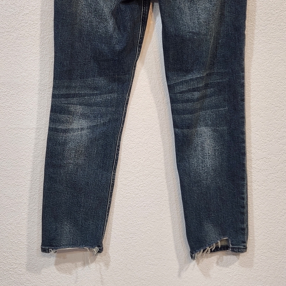 Rag & Bone Womens Nina High Rise Ankle Cigarette Step Hems Vallery Jeans Size 26 - Picture 4 of 16